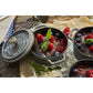 Staub 0.5 Qt. Cast Iron Round Dutch Oven in Graphite Grey