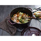 Staub 4 Qt. Cast Iron Round Dutch Oven in Grenadine