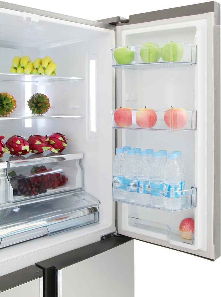 Thor Kitchen 36 in. 20.85 cu. ft. French Door Refrigerator Stainless Steel, HRF3601F | Premium Home Source