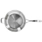 Demeyere Proline 11" Stainless Steel Fry Pan with Helper Handle, Atlantis Series
