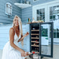Newair 15 In. 29 Bottle Dual Zone Wine Cooler, 854001004884