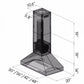 ZLINE 36 in. Island Mount Range Hood in Stainless Steel (597i-36)