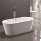 Vanity Art 59 in. x 29.5 in. Freestanding Soaking Bathtub, VA6812-S