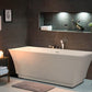 Vanity Art 59 in. x 29.5 in. Freestanding Soaking Bathtub, VA6817