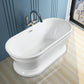 Vanity Art 67 in. x 31 in. Freestanding Soaking Bathtub, VA6610-L