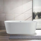 Vanity Art 59 in. Freestanding Soaking Bathtub, VA6815