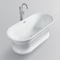 Vanity Art 59 in. x 30 in. Freestanding Soaking Bathtub, VA6610