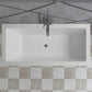 Vanity Art 59 in. x 30 in. Freestanding Soaking Bathtub, VA6814