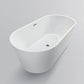 Vanity Art 59 in. Freestanding Soaking Bathtub, VA6815