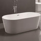 Vanity Art 59 in. Freestanding Soaking Bathtub, VA6815