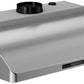 ZLINE 30 in. Under Cabinet Range Hood in Stainless Steel (621-30)