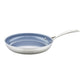 ZWILLING 2pc Stainless Steel Ceramic Nonstick Fry Pan Set, Spirit 3-Ply Ceramic Nonstick Series