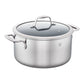 ZWILLING 10pc Stainless Steel Ceramic Nonstick Cookware Set, Spirit 3-Ply Ceramic Nonstick Series