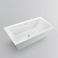 Vanity Art 66.5 in. x 31.5 in. Freestanding Soaking Bathtub, VA6817-L
