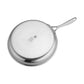 ZWILLING 12" Stainless Steel Ceramic Nonstick Fry Pan, Clad CFX Series