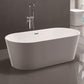 Vanity Art 67.5 in. x 32 in. Freestanding Soaking Bathtub, VA6815-L