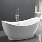 Vanity Art 67.5 Freestanding Soaking Bathtub, VA6513