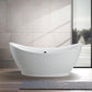 Vanity Art 67.5 Freestanding Soaking Bathtub, VA6513