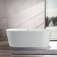 Vanity Art 67.5 in. x 32 in. Freestanding Soaking Bathtub, VA6815-L