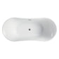 Vanity Art 67 in. x 29 in. Freestanding Soaking Bathtub, VA6805