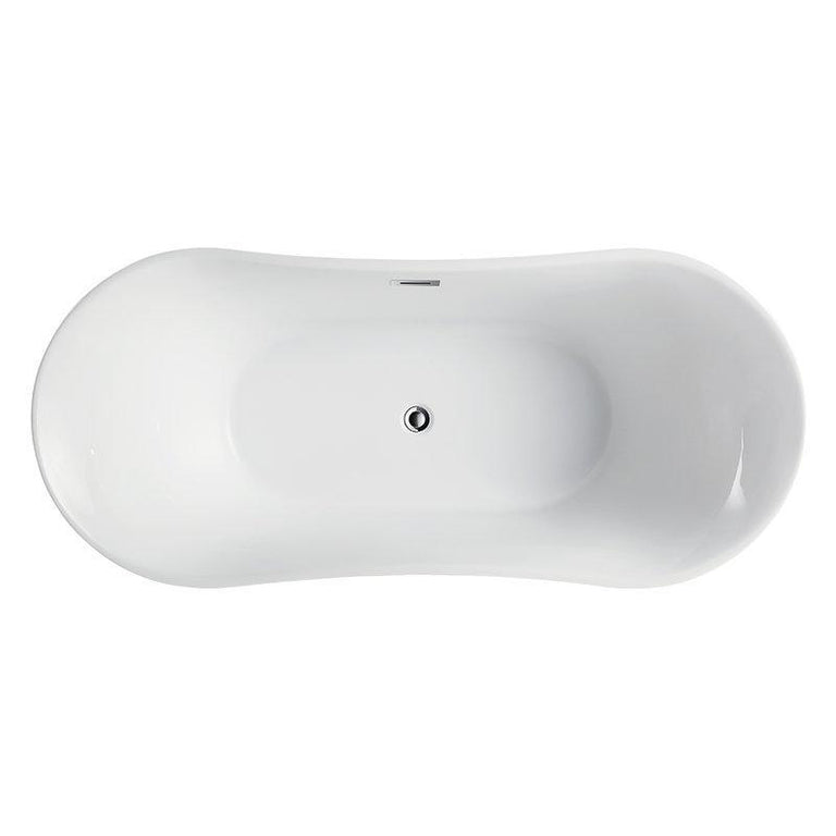 Vanity Art 67 in. x 29 in. Freestanding Soaking Bathtub, VA6805