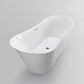 Vanity Art 67 in. x 29 in. Freestanding Soaking Bathtub, VA6805