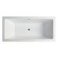 Vanity Art 67 in. Freestanding Soaking Bathtub, VA6814-L