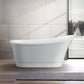Vanity Art 67 in. x 31.5 in. Freestanding Soaking Bathtub, VA6803