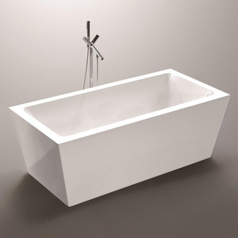Vanity Art 67 in. Freestanding Soaking Bathtub, VA6814-L