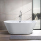 Vanity Art 67 in. x 31.5 in. Freestanding Soaking Bathtub, VA6803