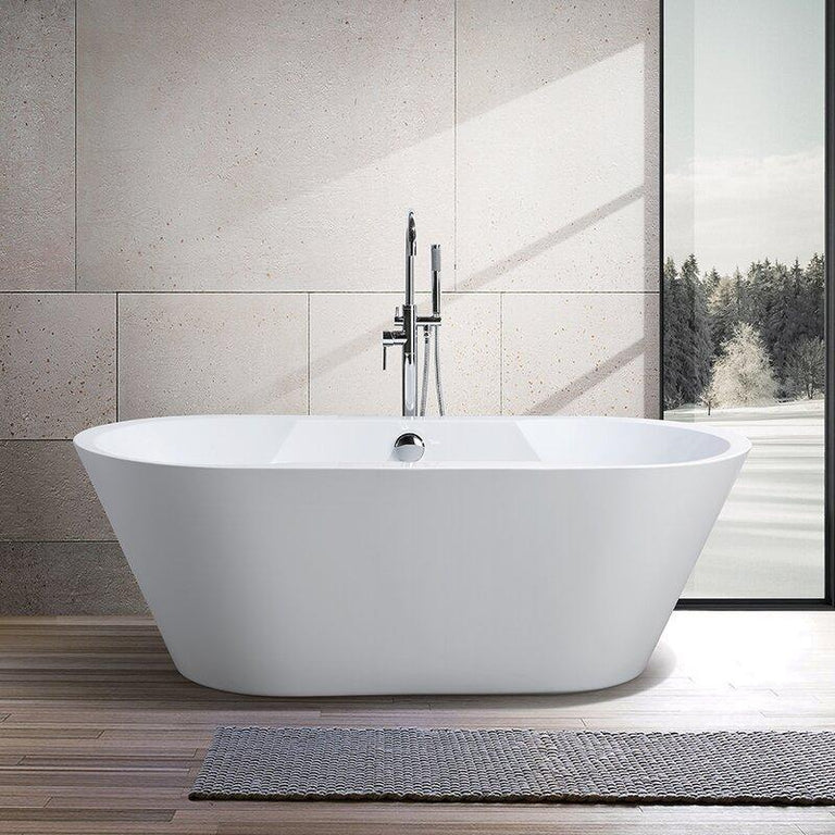 Vanity Art 67 in. x 31.5 in. Freestanding Soaking Bathtub, VA6803