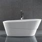 Vanity Art 67 in. x 31 in. Acrylic Freestanding Soaking Bathtub, VA6521
