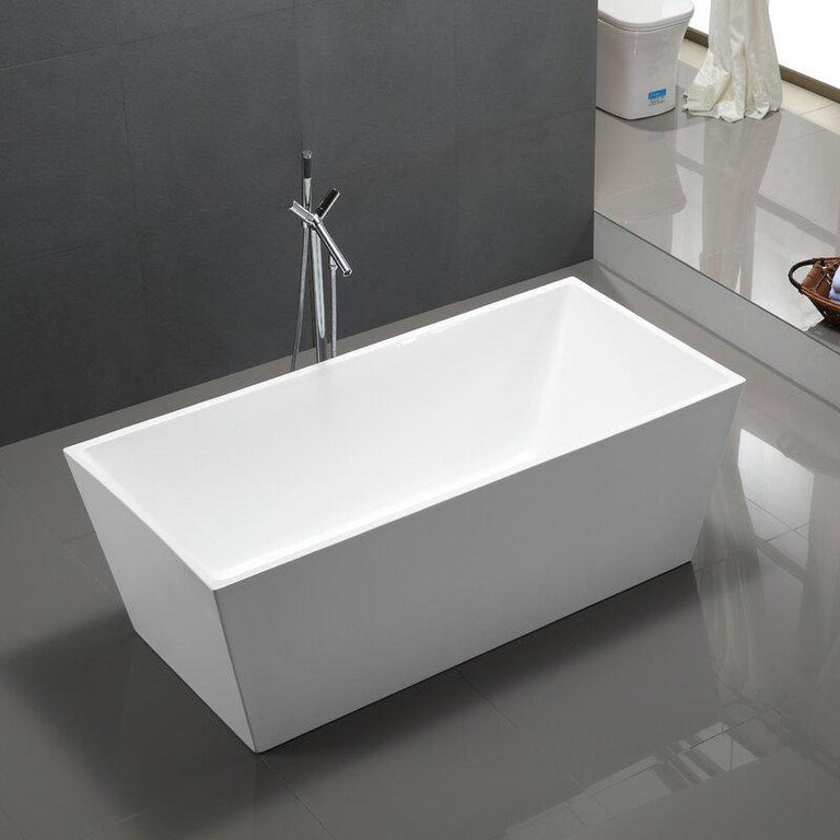 Vanity Art 67 in. x 31 in. Freestanding Soaking Bathtub, VA6813-L