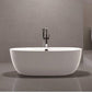 Vanity Art 67 in. x 31 in. Freestanding Soaking Bathtub, VA6833