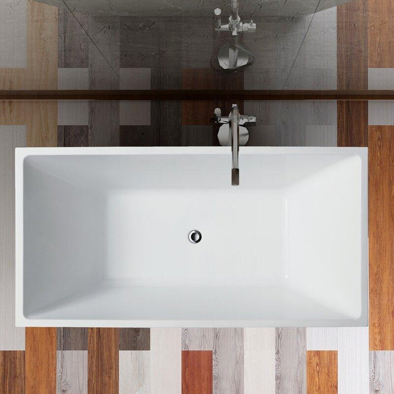 Vanity Art 67 in. x 31 in. Freestanding Soaking Bathtub, VA6813-L