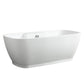 Vanity Art 67 in. x 31 in. Freestanding Soaking Bathtub, VA6835-L