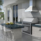 ZLINE 48 In. Outdoor Ducted Wall Mount Range Hood in Outdoor Approved Stainless Steel, 667-304-48