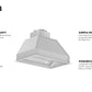 ZLINE 28 in. Width Wall Mount Range Hood Insert (18 in. Depth), 698-28
