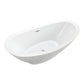 Vanity Art 69 in. x 32 in. Freestanding Soaking Bathtub, VA6516