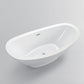 Vanity Art 69 in. x 32 in. Freestanding Soaking Bathtub, VA6516