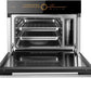 Fotile 24 in. Built-in Steam Oven in Tempered Glass and Stainless Steel, SCD42-C2T