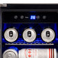 NewAir 24 In. 18 Bottle and 58 Can Dual Zone Wine and Beverage Cooler, AWB-360DB