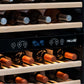 NewAir 24 In. Built-In 116 Bottle Dual Zone Wine Cooler, AWR-1160DB