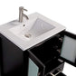 Vanity Art 60 in. Double Sink Vanity Cabinet with Ceramic Sink & Mirror - Espresso, VA3024-60E