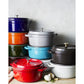 Staub 4 Qt. Cast Iron Round Dutch Oven in Turquoise