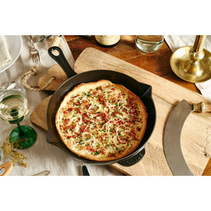 Staub 12" Cast Iron Fry Pan in Black