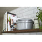 Staub 0.75 Qt. Cast Iron Round Dutch Oven in Graphite Grey