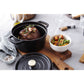 Staub 5 Qt. Cast Iron Tall Dutch Oven in Black