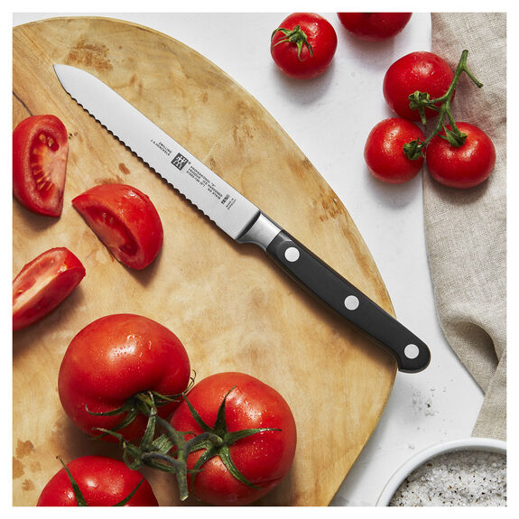 ZWILLING 5" Serrated Utility Knife, Professional "S" Series