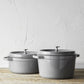 Staub 5 Qt. Cast Iron Tall Dutch Oven in Graphite